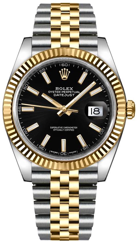 rolex datejust uomo quadrante nero brillanti|rolex datejust oro bianco.